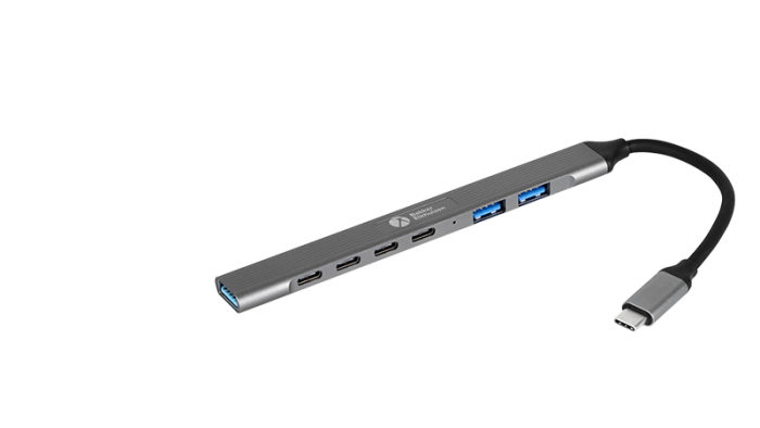 USB-C Hub 7-in-1 (3A+4C)